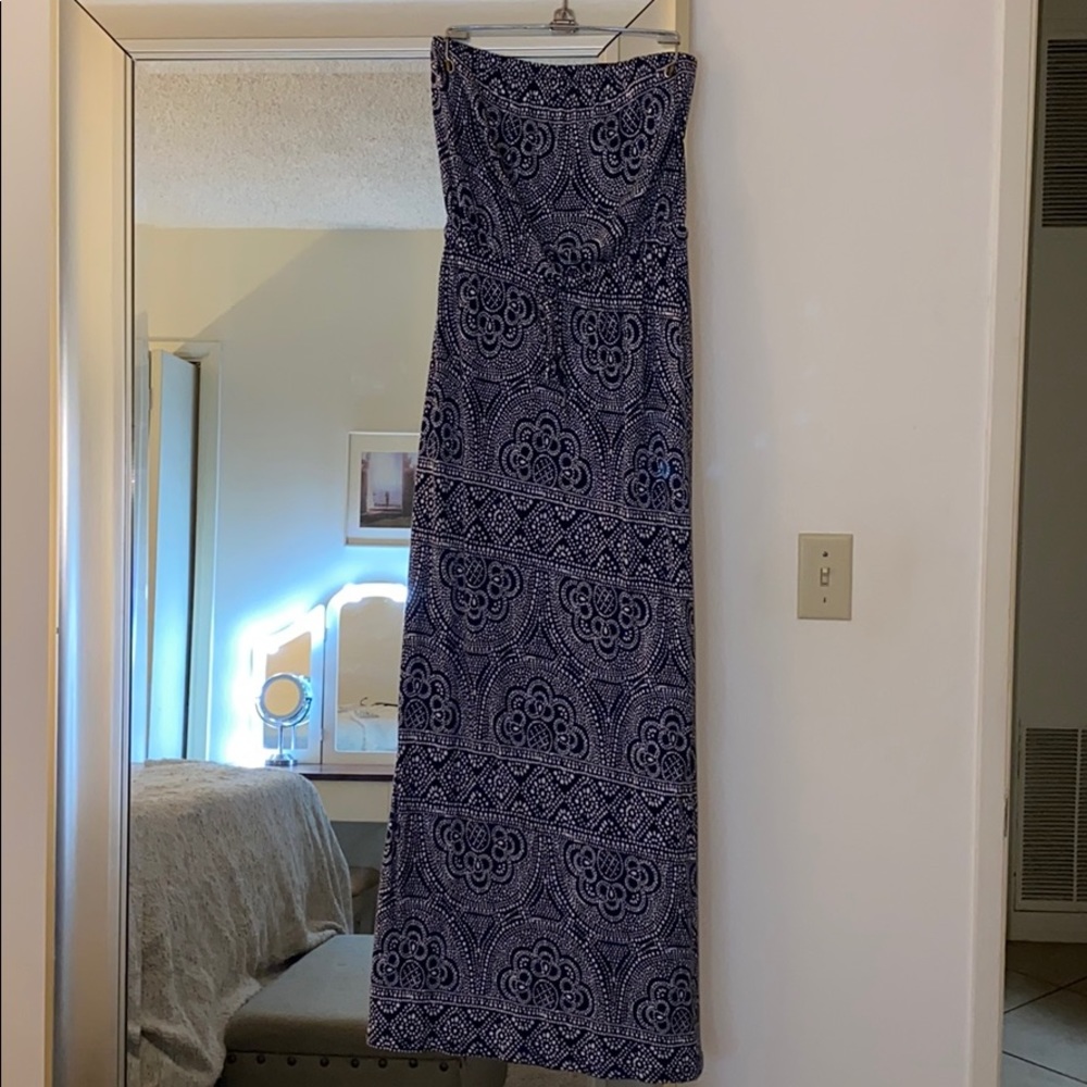 Strapless Maxi Dress